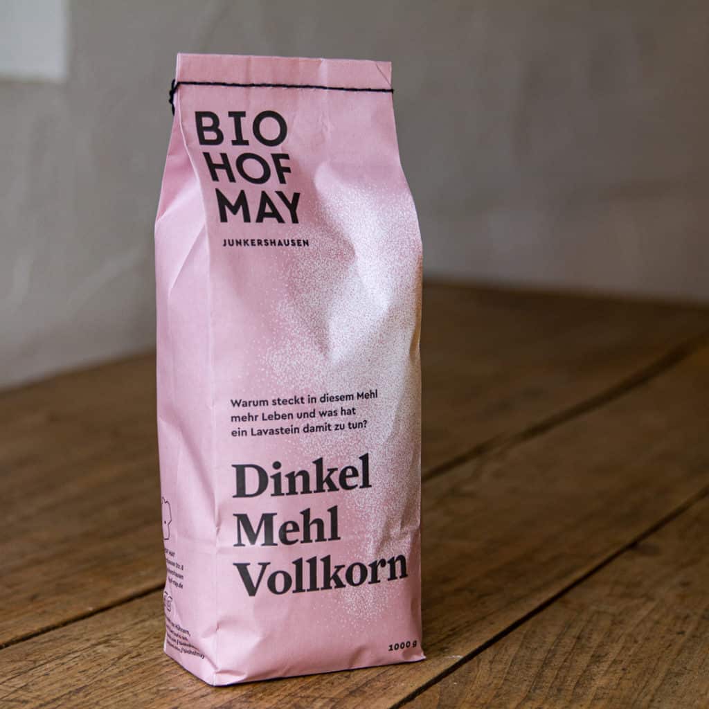 BioDinkelmehl Vollkorn (1 kg) BIOHOF MAY