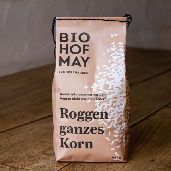 Bio-Roggen ganzes Korn (1 kg)
