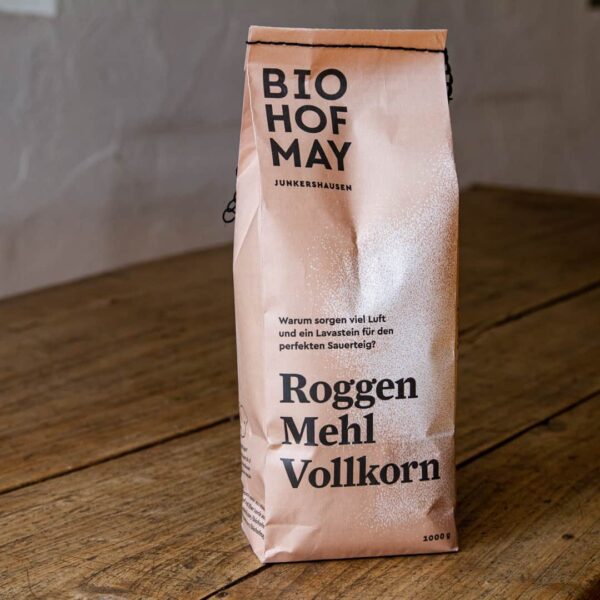Bio-Roggenmehl Vollkorn (1 kg)